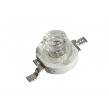 Сверхъяркий светодиод LED 1W Blue with lens